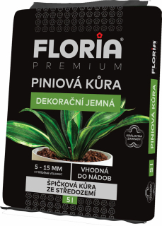 Dekorační PINIOVÁ kůra jemná 5 L