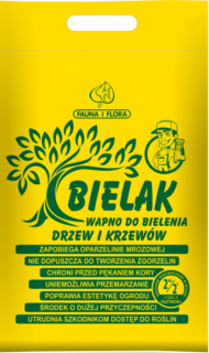 Vápno pro bělení kmenů stromů a keřů (nátěr) - 4kg