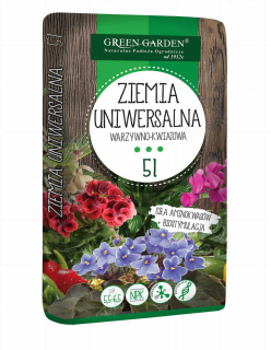 Zahradnický substrát univerzální GREEN GARDEN - 5L