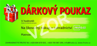 Dárkový poukaz PREMIUM částka podle Vašeho přání