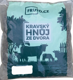 Kravský hnůj ze dvora - 50kg