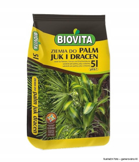 Substrát pro juky, draceny, palmy  BIOVITA 5L
