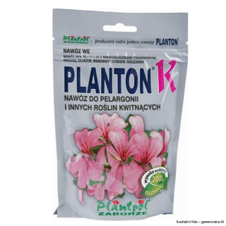 Planton® - K hnojivo na pelargonie - muškát rozpustné na 200L zálivky