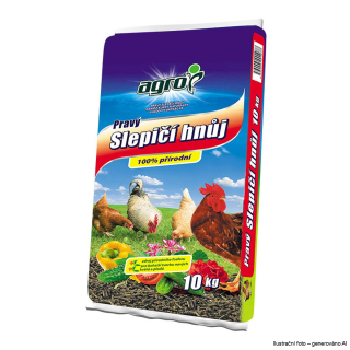 Pravý slepičí hnůj Agro 10kg