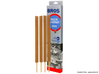 Pochodeň proti komárům BROS - 4ks