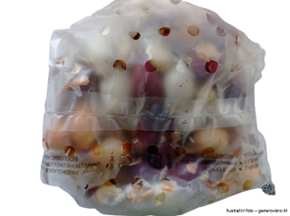 Cibule sazečka - 4x MIX CIBULÍ síťka 250g
