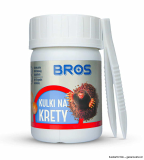 Kuličky proti krtkům Bros - 90g