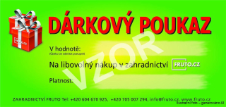 Dárkový poukaz na 300Kč